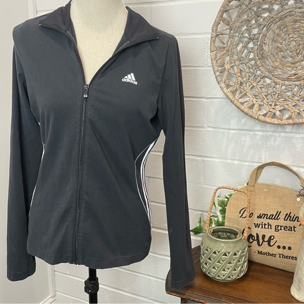 Adidas Women’s Zip-Up Sweatshirt Size Medium